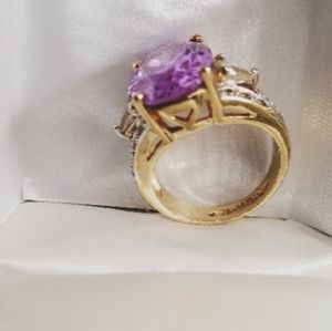 Beautiful Pink Gemstone Ring